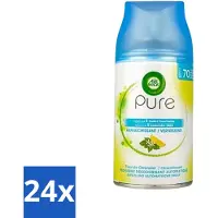 Air Wick 24 x Freshmatic - Luchtverfrisser Navulling - Pure Essentiële Oliën Verfrissend - 250ml - Luchtverfrisser - Geurverspreider - Essentiële Oliën - Freshmatic - Langdurige Geur
