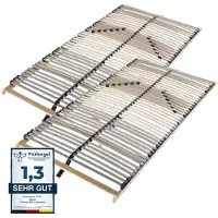 Sleepneo lattenbodem 180x200 (2x 90x200) - beukenhout - 42 latten - - bedbodem