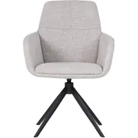Woood Grant Eetkamerstoel - Melange - Naturel - 88x61x63