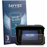 Savvies 3 Stuks Screenprotector - geschikt voor Honda NC750X 2025-2026 5" - beschermfolie glas transparant