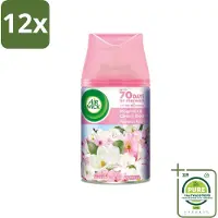 Air Wick - Luchtverfrisser Navulling - Magnolia & Kersenbloesem - Automatische Spray - 250 ml - Voordeelverpakking - 12 stuks - Luchtverfrisser - Geur