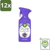 Air Wick - Luchtverfrisser Spray - Paarse Lavendel - 250ml - Voordeelverpakking - 12 stuks - Luchtverfrisser - Lavendelgeur