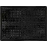 ANRO Anti-vermoeidheidsmat Zwart 90x120cm – Werkplekmat Sta-mat Ergonomisch Antislip Keukenmat