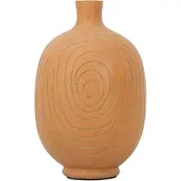 MUST Living Vase Lisbon Orange,35xØ22 cm, fiber cement