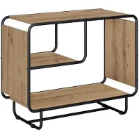 vidaXL Dressoir Artisanaal eiken 80 x 37,5 x 64,5 cm Bewerkt hout