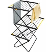 Joseph Joseph Droogrek AirFrame 3-Tier Clothes Airer Black