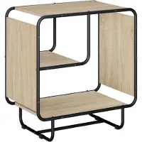 vidaXL Dressoir Sonoma Eiken 60 x 37.5 x 64.5 cm Bewerkt hout