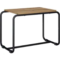 vidaXL TV Stand 60 x 35,5 x 42 cm Artisanaal eiken Bewerkt hout