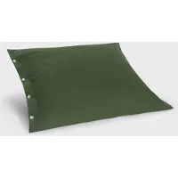 Yumeko Kussensloop Flanel 65x65 Groen - Eco, Bio & Fairtrade