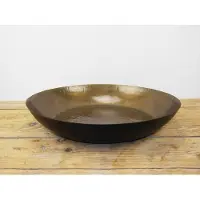 Sense Metaal dienblad brons - Vintage ijzeren dienblad - Schaal rond - Plateaus - Rond plateau - Decorative schaal