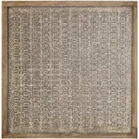Ptmd Sierre Bronze MDF Framed Wall Panel With Glass S