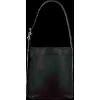Sandqvist Leather Shopper Bag black