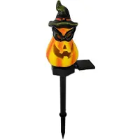 Semoic Pompoen Zonne-Verlichting Tuinlicht Halloween Lights Outdoor Decor Lights Grondverlichting Home Decor, A