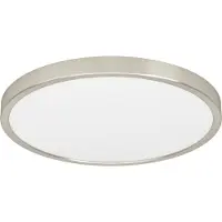 Eglo Connect.Z Plafondlamp Fueva 6-Z IP44 Rond Nikkel Ø39 cm