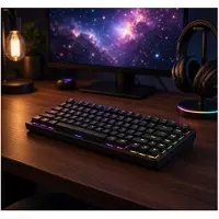 Dark Project ALU Terra Nova R2 - Draadloos Mechanisch Gaming Toetsenbord ANSI - Zwart