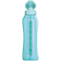 Tupperware Aquavibe Motiverende Waterfles 1.2L Blauw