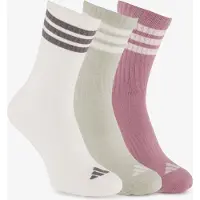 Adidas Sokken 'Essentials' antraciet / pastelgroen / mauve / wit