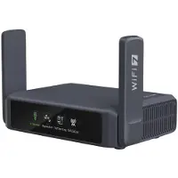 Gl.inet Slate 7 GL-BE3600 Wi-Fi 7 reisrouter, dualband BE3600, met 2x 2,5-Gbit Ethernet en touchscreen