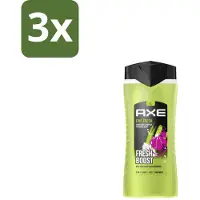 Axe 3 x – Douchegel – Epic Fresh Fresh Boost 3-in-1 – 400 ml - Douchegel - Frisheid - Lichaam - Gezicht - Haar