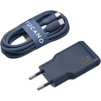Tucano ONE 35 Watt Oplader + 2 Meter 60 Watt Kabel Indigo