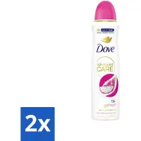 Dove 2 x – Deodorant Spray – Dragon Fruit & Coconut Cream – 150 ml - Anti-transpirant Spray - Zweetvermindering - Geur Van Dragon Fruit - Kokosnootcrème - Huidverzorging