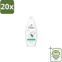 Dove 20 x – Douchegel – Fresh Care – 250 ml - Grootverpakking - Douchegel - Fris - Schone Huid - Huid Reinigen - Huid Hydrateren