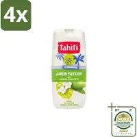 Tahiti – Douchegel – Exotische Tuin Jasmijn & Limoen - 315 ml - Voordeelverpakking - 4 stuks - Limoen - Exotisch