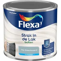 Flexa - Strak In De Lak Buitenlak Zijdeglans - The Greenhouse 2 - Mengverf - 500 Ml