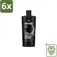 Axe – Douchegel – Black – 700 ml - Voordeelverpakking - 6 stuks - Douchegel black - Douchegel fris