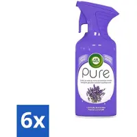 Air Wick 6 x - Luchtverfrisser Spray - Paarse Lavendel - 250ml - Luchtverfrisser - Lavendelgeur - Geurspray - Huisgeur - Ongewenste Geur