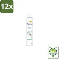 Dove – Deodorant Spray – Fresh Care – 200 ml - Voordeelverpakking - 12 stuks - Anti-transpirant spray - Zweetvermindering