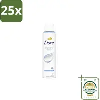 Dove 25 x – Deodorant Spray – Classic Fresh – 200 ml - Grootverpakking - Anti-transpirant Spray - Oksel Verzorging - Transpiratiegeur - Frisse Geur - Klassieke Geur