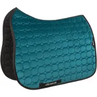 Equiline Octagon Velvet Zadeldek Smaragd - Springen Full DR