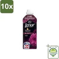 Lenor 10 x – Wasverzachter – Lotus Flower & Diamond Figs – 32 Wasbeurten – 675 ml - Grootverpakking - Wasverzachter - Wasmachine - Geur - Wasbeurt - Kleding Verzorgen