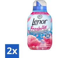 Lenor 2 x - Wasverzachter - Fresh Air - Fleurige Bloesem - 36 Wasbeurten - Wasverzachter - - Frisheid - Bloesemgeur - Wasgoed