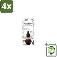 Air Wick – Navulling – Botanica Mediterrane Salie & Eucalyptus – 19 ml - Voordeelverpakking - 4 stuks - Natuurlijke geur - Salie en eucalyptus