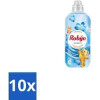 Robijn 10 x – Wasverzachter – Morgenfris – 1,1 L - Wasverzachter - Wasverzachter Morgenfris - Wasverzachter Voor Kleding - Wasverzachter Voor Textiel - Wasverzachter Morgenfris 1.1 L