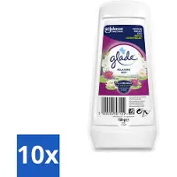 Glade 10 x – Luchtverfrisser Gel – Relaxing Zen – 150 g - Luchtverfrisser Gel - Ontspannende Geur - Langdurige Frisheid - Geur Neutraliseren - Essentiële Oliën