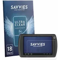 Savvies - Screenprotector voor Zebra ET1 - Folie Beschermfolie transparant 18 Stuks