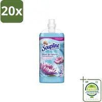 Soupline 20 x – Wasverzachter – Nevel van Frisheid – 1,35 L - Grootverpakking - Wasverzachter - Nevel Van Frisheid - Wasbeurt - Kleding Verzorgen - Textiel Verzorgen