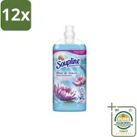 Soupline – Wasverzachter – Nevel van Frisheid – 1,35 L - Voordeelverpakking - 12 stuks - Wasbeurt - Kleding verzorgen