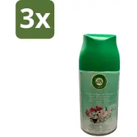 Air Wick 3 x – Navulling – Freshmatic Jasmijn & Appelbloesem – 250 ml - Lentedauw - Geur - Geurverspreiding - Geurneutralisatie - Parfum