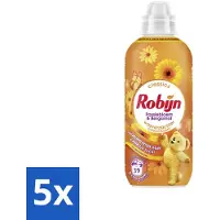 Robijn 5 x – Wasverzachter – Passiebloem & Bergamot – 780 ml - Koffie - Koffiezetapparaat - Koffiezetapparaat