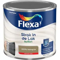 Flexa - Strak In De Lak Buitenlak Hoogglans - 100% Helmgras - Mengverf - 500 Ml