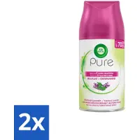 Air Wick 2 x – Navulling – Ontspannend – 250 ml - Ontspannend - Rustgevend - Frisheid - Geur - Parfum