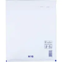 Netuno Luchtkussen enveloppen A4 - 18/H - 370 x 290 mm - 10 stuks - HK zelfklevend met plakstrip - Wit -