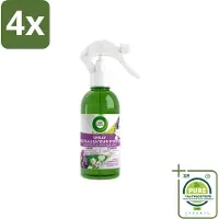 Air Wick – Luchtverfrisser Spray – Active Fresh Lavendel & Lelie – 237 ml - Voordeelverpakking - 4 stuks - Luchtverfrisser - Geur neutraliseren