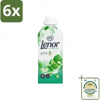 Lenor – Wasverzachter – Freshness Guard – 32 Wasbeurten – 800 ml - Voordeelverpakking - 6 stuks - Geur - Geurprofiel