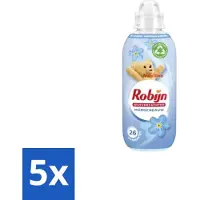 Robijn 5 x – Wasverzachter – Morgendauw – 650 ml - Wasverzachter - Wasgeur - Zachtheid - Kledingverzachter - Frisheid