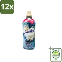 Soupline – Wasverzachter – Energie Jasmijn & Witte Bloemen – 950 ml - Voordeelverpakking - 12 stuks - Wasverzachter - Jasmijn